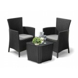 Curver Rosario Luson Plus kerti bútor garnitúra szett grafit