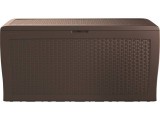 Curver Samoa műrattan kerti tároló 270L barna