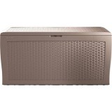 Curver Samoa műrattan kerti tároló 270L cappuccino