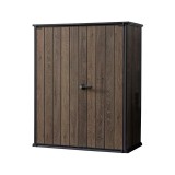 Curver Signature műanyag kerti tároló 1400 L dió