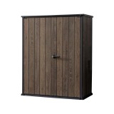 Curver Signature műanyag kerti tároló 1400 L dió