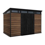 Curver Signature PENT 11x7 műanyag kerti ház dió