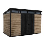 Curver Signature PENT 11x7 műanyag kerti ház kőrisfa