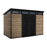 Curver Signature PENT 11x7 műanyag kerti ház kőrisfa