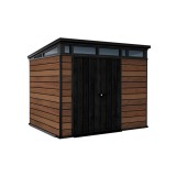 Curver Signature PENT 9x7 műanyag kerti ház dió