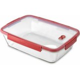 Curver Smart Cook sütőbe helyezhető tégla ételtartó 2,3l üveg (248682)