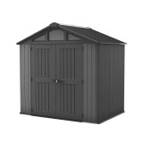 Curver Stronghold 8x6 műanyag kerti ház szürke-fekete