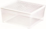 Curver textiltároló doboz 18,5 l – átlátszó