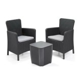 Curver Trenton Balcony set kerti bútor garnitúra grafit