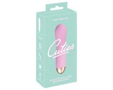 Cuties Mini - akkus, vízálló, spirál vibrátor (pink)