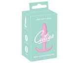 Cuties Mini Butt Plug - szilikon anál plug - pink (2,1cm)