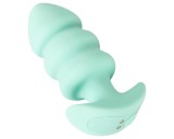 Cuties Mini - gömbös vibrációs anál plug (zöld)