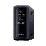 Cyber Power CyberPower Tracer III VP1000ELCD-FR Vonal interaktív 1 kVA 550 W 4 AC kimenet szünetmentes tápegység
