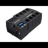 CyberPower BR700ELCD szünetmentes tápegység (UPS) Vonal interaktív 0,7 kVA 420 W 8 AC kimenet(ek) (BR700ELCD)