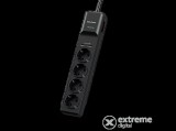 CYBERPOWER P0420SUD0-DE 4-es túlfeszültség védő és USB töltő 2 x 2.4A