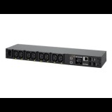 CyberPower PDU41004 áramelosztó egység (PDU) 8 AC kimenet(ek) 1U Fekete (PDU41004)