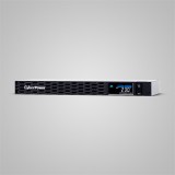 CYBERPOWER UPS, 6xC13,1xUSB 700VA 420W Aktív PFC,tiszta színuszos szünetmentes,LINE-INTERAKTÍV, AVR,színes LCD, 1U rack