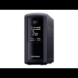 CyberPower VP1000ELCD szünetmentes tápegység (UPS) Vonal interaktív 1 kVA 550 W 4 AC kimenet(ek) (VP1000ELCD)