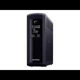 CyberPower VP1200ELCD szünetmentes tápegység (UPS) Vonal interaktív 1,2 kVA 720 W 5 AC kimenet(ek) (VP1200ELCD)