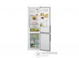 Candy CCE4T620ES Alulfagyasztós hűtőszekrény, 377L, Total NoFrost, Wi-Fi, ezüst