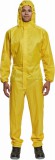 Cerva Leigh vízálló overall kapucnival sárga színben