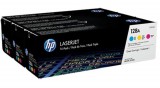 CF371AM Lézertoner multipack Color LaserJet Pro CM1415 nyomtatóhoz, HP 128A c+m+y, 3*1,3K (eredeti)