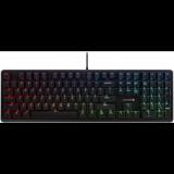 Cherry G80-3000N RGB mechanikius német billentyűzet fekete (G80-3838LWBDE-2) (G80-3838LWBDE-2) - Billentyűzet