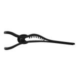 Comair Hairclips Pure-Plastic Hajcsipesz 9 cm Fekete (4db)