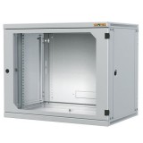 Conteg 12U 19" fali rack szekrény 600x500 szürke  (RUN-12-60/50-B) (RUN-12-60/50-B) - Rack szekrény