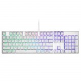 Cooler Master SK652 TTC Low Profile Mechanical Red kapcsolós US billentyűzet fehér (SK-652-SKTR1-US) (SK-652-SKTR1-US) - Billentyűzet