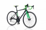 Corelli Boalva RC300 könnyűvázas országúti kerékpár 52 cm Fekete-Zöld