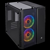 CORSAIR 280X RGB Edzett Üveg Micro ATX Gépház, Fehér (CC-9011135-WW) - Számítógépház