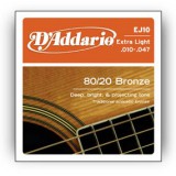 D&#039;Addario EJ10 húrgarnitúra akusztikus gitárhoz