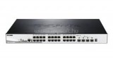 D-Link 28-Port Gigabit Stackable POE Smart Managed Switch (DGS-1510-28XMP)