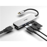 D-Link 5-in-1 USB-C Hub with HDMI and SD/microSD Card Reader (DUB-M530)