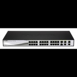 D-Link DES-1210-28P  10/100Mbps 24+4 port Gigabit POE switch (DES-1210-28P) - Ethernet Switch