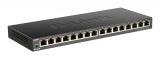 D-Link DGS-1016S 16-Port Gigabit Unmanaged Switch DGS-1016S/E