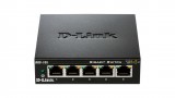 D-Link DGS‑105 5‑Port Gigabit Unmanaged Desktop Switch DGS-105GL/E