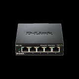 D-Link DGS-105 5x1000Mbps Fémházas Asztali switch