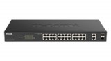 D-Link DGS-1100-26MPV2 - Managed - L2 - Gigabit Ethernet (10/100/1000) - Full duplex - Power over Ethernet (PoE) - Rack mounting