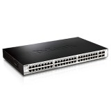D-Link DGS-1210-52 52 Port Gigabit Smart Switch 52xport,Fémház,48xGigabit,4 Combo SFP ports, lásd részletek