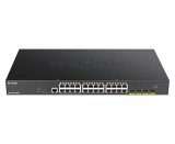 D-Link DGS-1250-28XMP 28-Port 10-Gigabit Smart Managed PoE Switch DGS-1250-28XMP/E