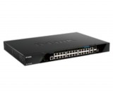 D-Link DGS-1520-28MP - Managed - L3 - Gigabit Ethernet (10/100/1000) - Power over Ethernet (PoE) - Rack mounting - 1U