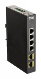 D-Link DIS-100G-6S 4-port Gigabit Industrial Gigabit Unmanaged Switch with 2 SFP slots