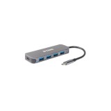 D-Link DUB-2340 hálózati csatlakozó USB C-típus 5000 Mbit/s Szürke (DUB-2340)