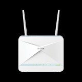 D-Link G416/EE 4G+ LTE, 1 x Gigabit WAN, 3 x Gigabit LAN, 2.4 GHz, 5 GHz Fehér-Kék Smart router