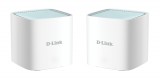 D-Link M15-2 EAGLE PRO AI, AX1500, WiFi 6, Kétsávos, MU-MIMO, 1.5Gbps, Fehér WiFi rendszer (2-pack)