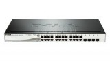 D-Link Switch 20x1000Mbps+4x1000/SFP Smart PoE (DGS-1210-24P)