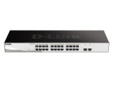 D-Link Switch 24X1000MBPS+2XSFP SMART FANLESS (DGS-1210-26)
