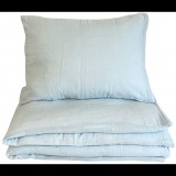 Dadka Povlečení mušelín do postýlky 100 × 135, 45 × 60 cm modré (8906064630363)